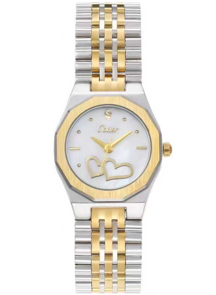 ساعة نسائي بسوار من الستانلس ستيل